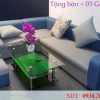 thanh lý bộ sofa góc bọc nỉ mới chưa qua sử dụng