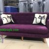 Sofa thuyền màu tím 1m8